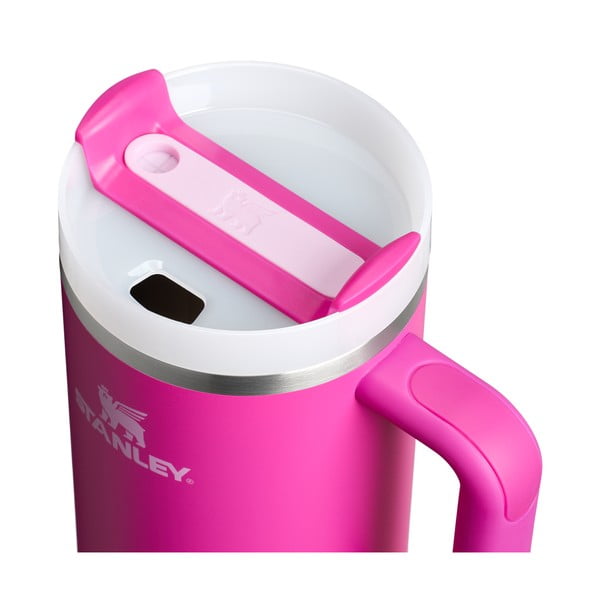 Ružičasta termosica od nehrđajućeg čelika sa slamkom 1,18 l Quencher H2.0 FlowState Tumbler Violet Blossom – Stanley-image-1