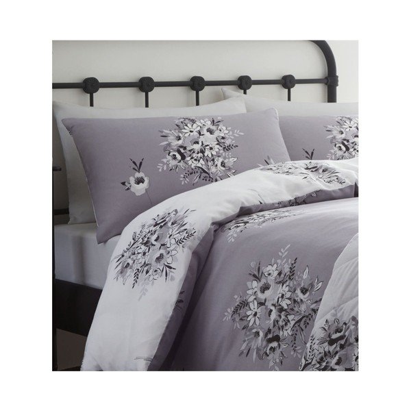 Posteljina Catherine Lansfield Floral Bouquet, 135 x 200 cm-image-1