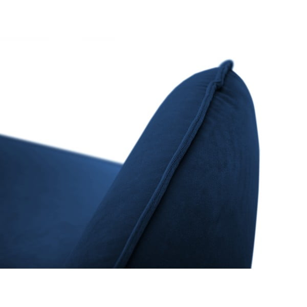 Plavi baršunasti kauč 230 cm Vienna - Cosmopolitan Design-image-4