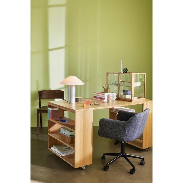 Vitrina u dekoru hrasta u prirodnoj boji 60x42x32 cm Poetic – Hübsch-image-3