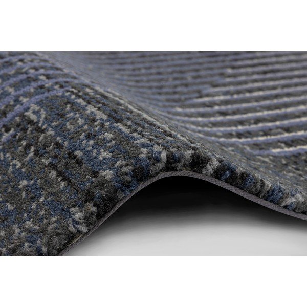 Tamno plavi vuneni tepih 200x300 cm Shades – Agnella-image-2