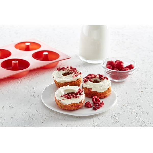 Silikonski kalup za pečenje za krafne 17,5x30,5 cm – Lékué-image-3