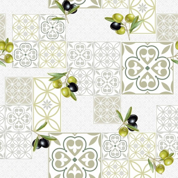 Perivi stolnjak od PVC-a ø 160 cm Andalousie – douceur d'intérieur-image-1