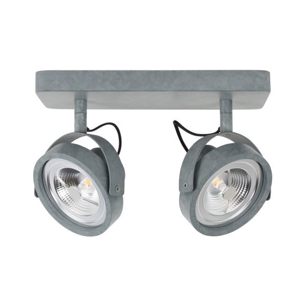Siva LED stropna svjetiljka Zuiver Dice2
