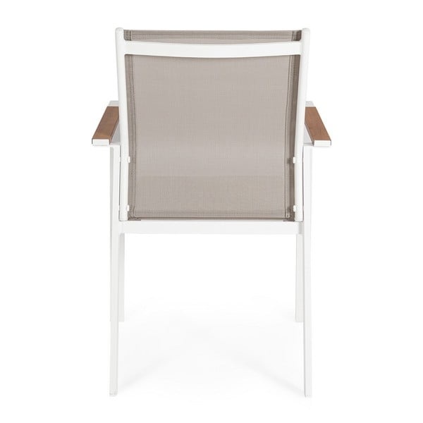 Bijela metalna vrtna stolica Heta   – Bizzotto-image-4