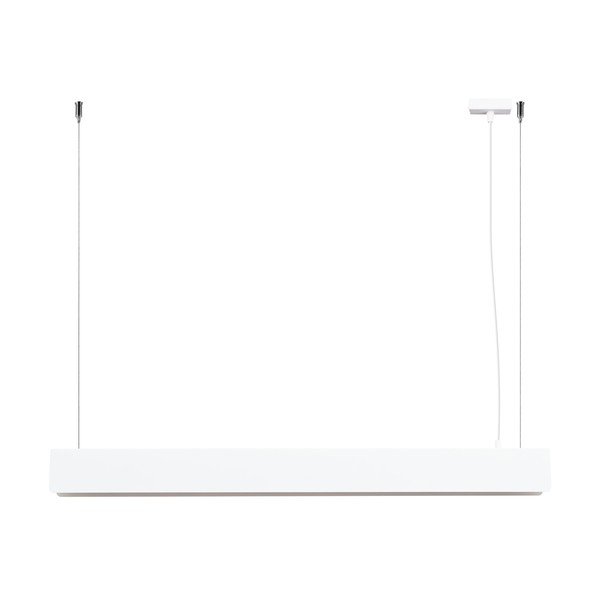 Bijela metalna LED viseća svjetiljka Nebula – Sollux