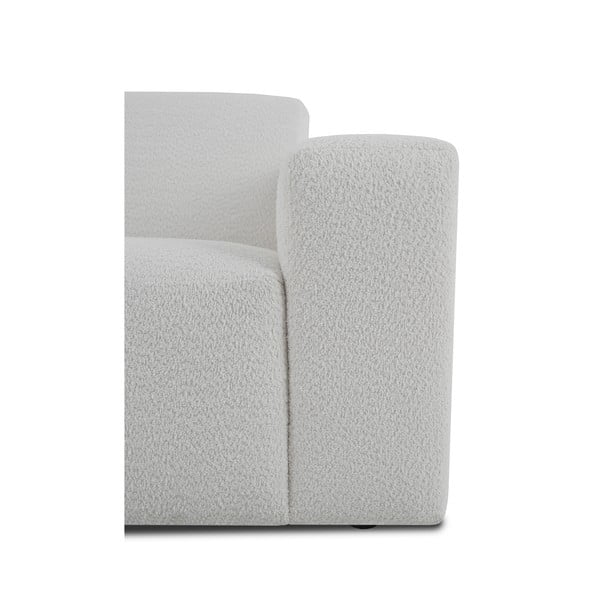 Bijela sofa od bouclé tkanine 228 cm Roxy – Scandic-image-4