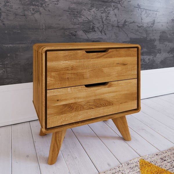 Noćni ormarić od hrastovine Greg - The Beds-image-1