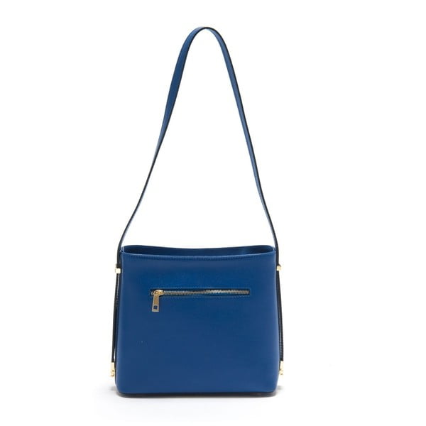 Plava kožna torbica Isabella Rhea Jacobinia