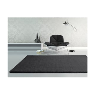 Antracit crni tepih Universal Shanghai Liso, 80 x 150 cm