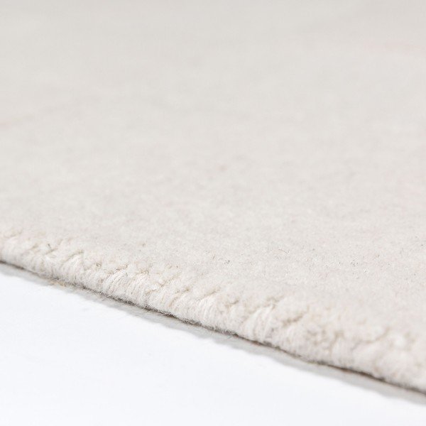 Ručno rađen vunen tepih boje slonovače 200x290 cm Checkerboard – Flair Rugs-image-4