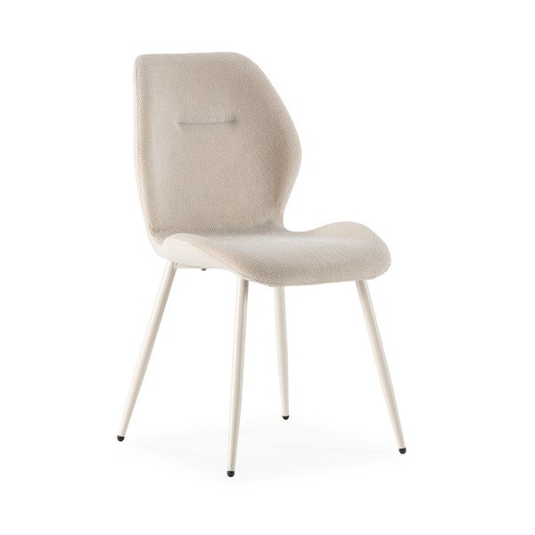 Krem podstavljene blagovaonske stolice u setu 4 kom Ansu – Marckeric