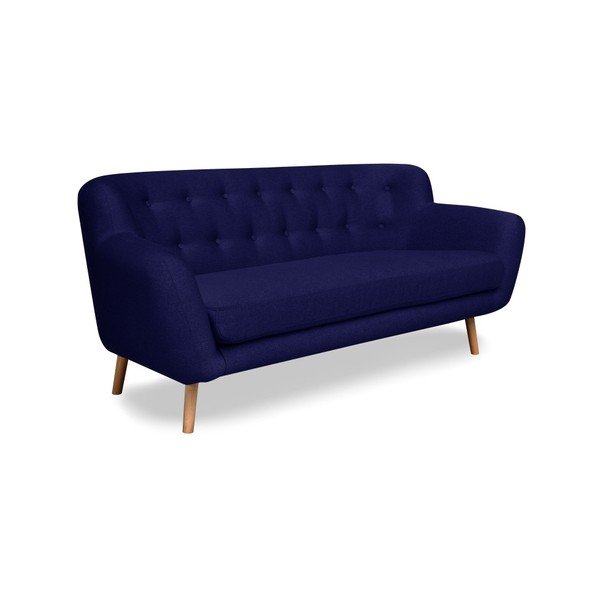 Tamnoplava sofa Cosmopolitan design London, 192 cm-image-2