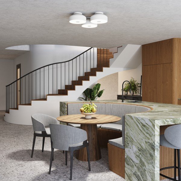 Bijela stropna svjetiljka Omiq – Sollux-image-3