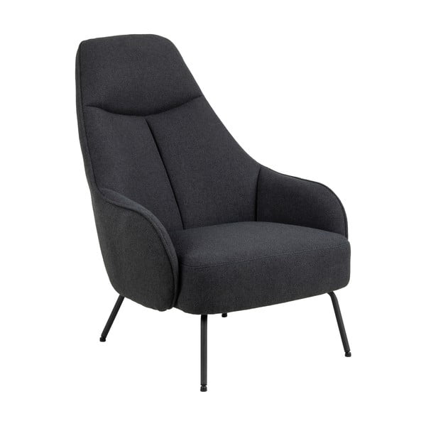 Antracitno siva fotelja Texas – Actona