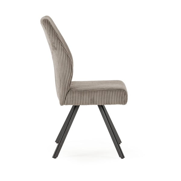 Svijetlo sive blagovaonske stolice u setu 2 kom od samta Anibal – Marckeric-image-3