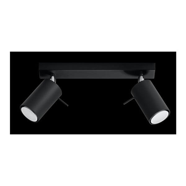 Crni reflektor 8x30 cm Etna – Sollux-image-4