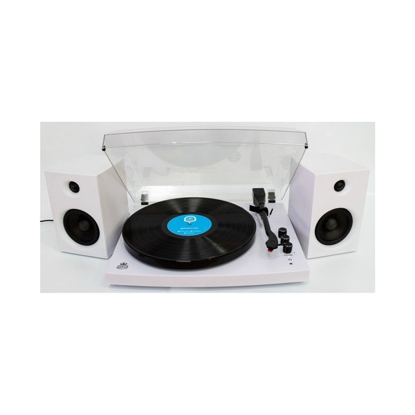 Bijeli gramofon GPO Picadilly White-image-1