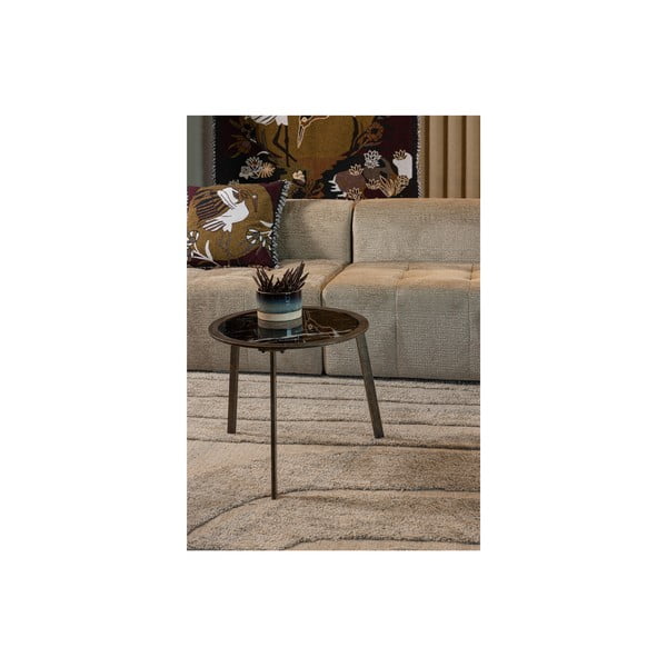 Crni stolić za kavu 58x58 cm Lax – BePureHome-image-4