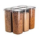 Posude za namirnice u setu 6 kom za čuvanje hrane Fresco – Hermia