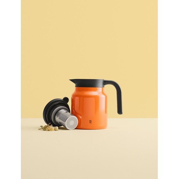 Narančasta termosica od nehrđajućeg čelika 900 ml Therm-It – RIG-TIG-image-1