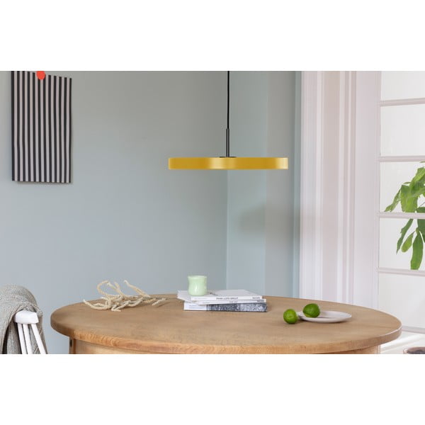 Oker žuta LED viseća svjetiljka s metalnim sjenilom ø 43 cm Asteria Medium – UMAGE-image-1