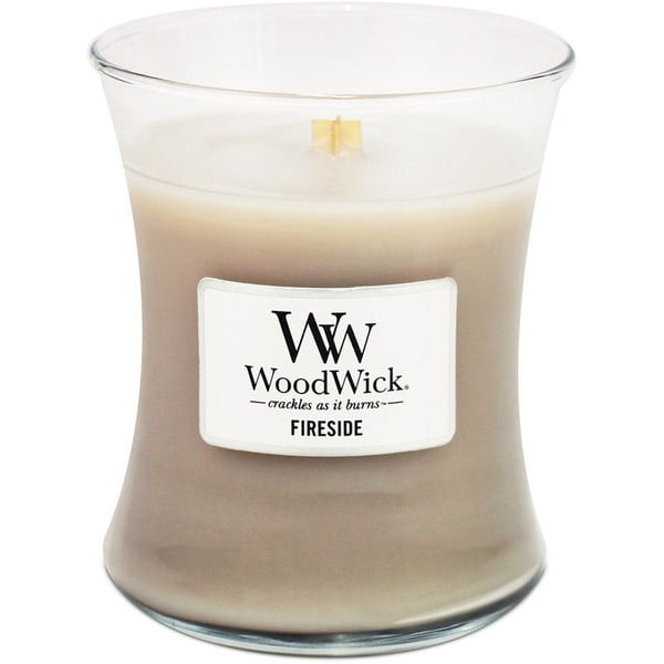 Mirisna svijeća Woodwick Vatra u kaminu, vrijeme gorenja 55 sati