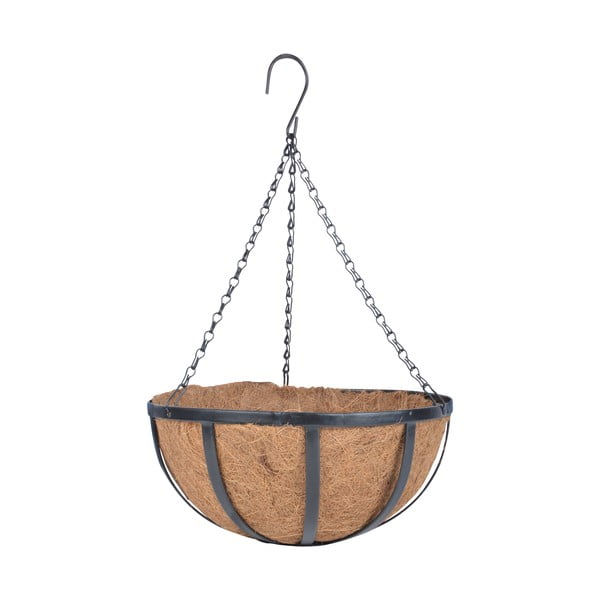 Viseća košara s kokosovim vlaknima Esschert Design Gordes, ⌀ 35,5 cm