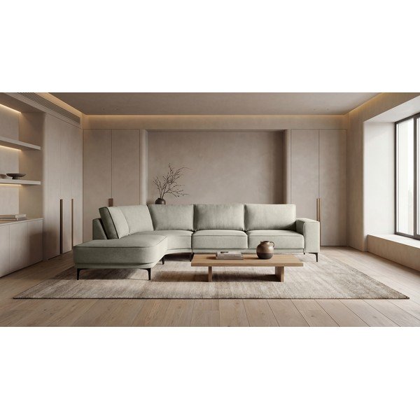 Svijetlo siva kutna garnitura (s lijevim kutom) Copenhagen – Scandic-image-1