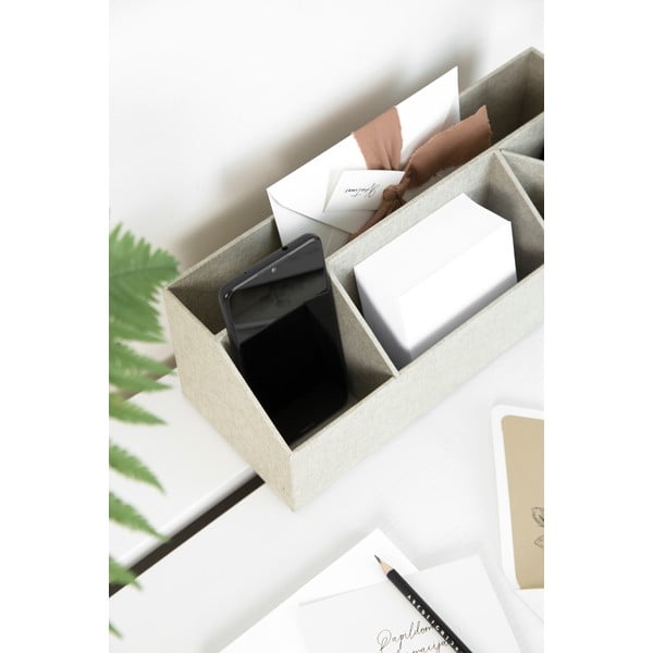 Kartonski uredski organizator za dopisnice Elisa Canvas Paper Laminate – Bigso-image-4