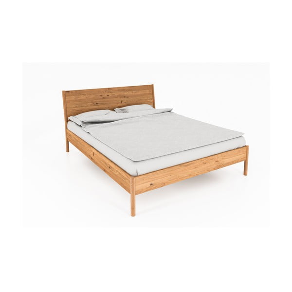 Bračni krevet od hrastovog drveta 180x200 cm Pola - The Beds