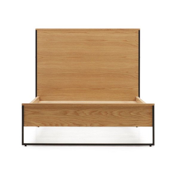 Krevet s podnicom 90x190 cm u prirodnoj boji Taiana – Kave Home-image-2