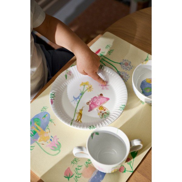 Porculanski dječji set posuđa 3 kom Hammershøi Kids – Kähler Design-image-3