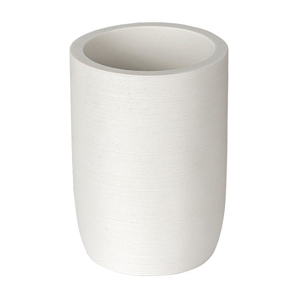 Bijela čaša za četkice za zube od polyresina Altavalle – Wenko