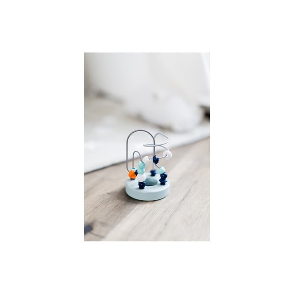 Motorička igračka labirint s drvenim kuglicama Kindsgut Mandarine-image-4