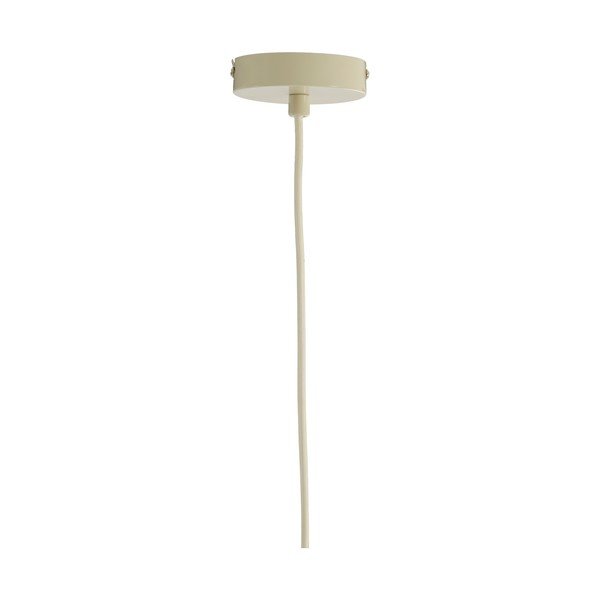 Krem viseća svjetiljka s papirnim sjenilom ø 10 cm Sarella – Light & Living-image-3