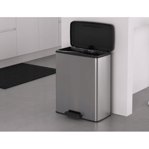 Plastična kanta za otpatke s pedalom 65 l Rectangular - Curver-image-1