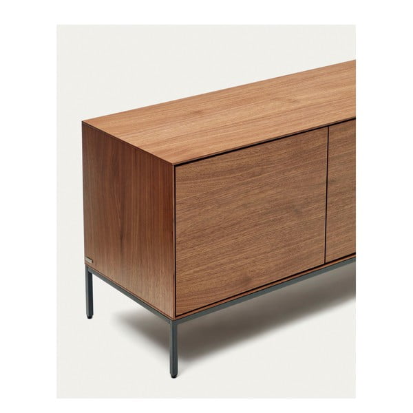 TV komoda u dekoru oraha u prirodnoj boji 195x55 cm Vedrana – Kave Home-image-4