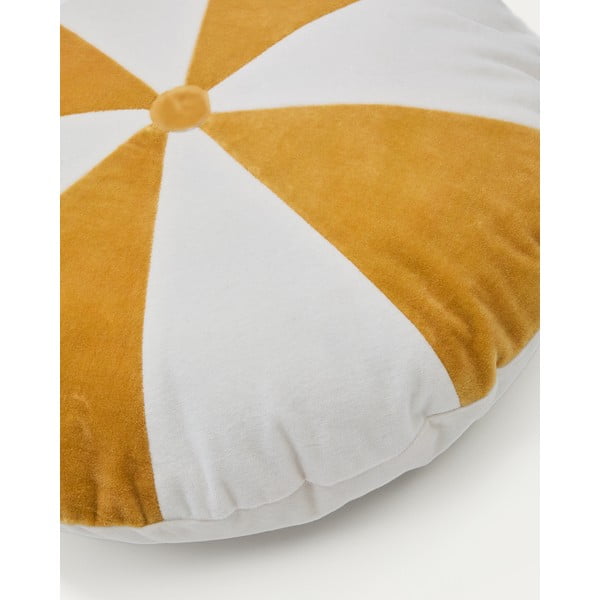 Dječji jastuk od samta ø 45 cm Odet – Kave Home-image-2