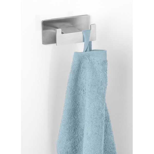 Kuka od nehrđajućeg čelika u mat srebrnoj boji s postavljanjem bez bušenja Genova – Wenko-image-3