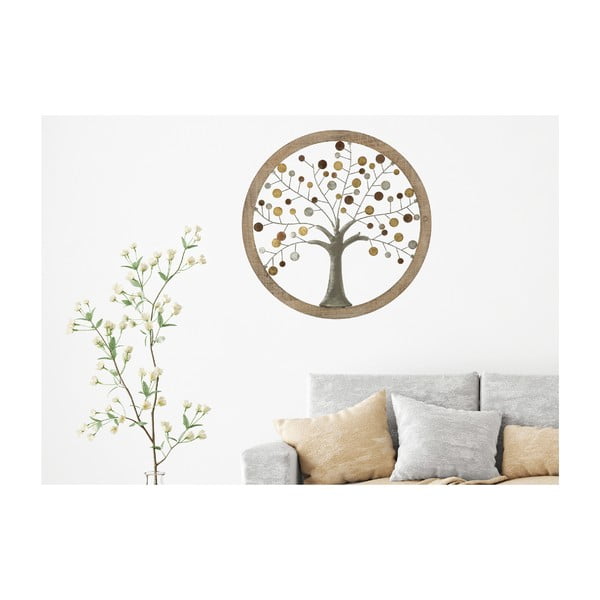 Zidni ukras Mauro Ferretti Alberto, ø 61 cm-image-1