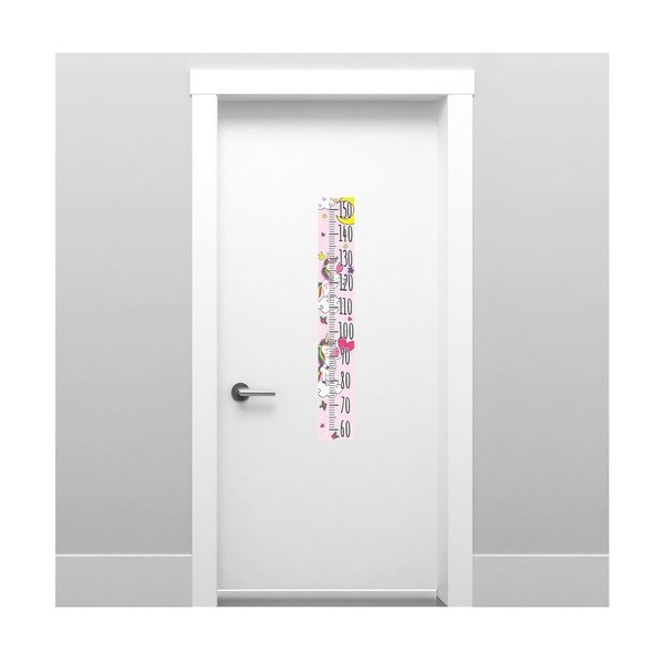 Dječja naljepnica s motivom metra za vrata/za zid 15x100 cm Unicorns – Ambiance-image-3