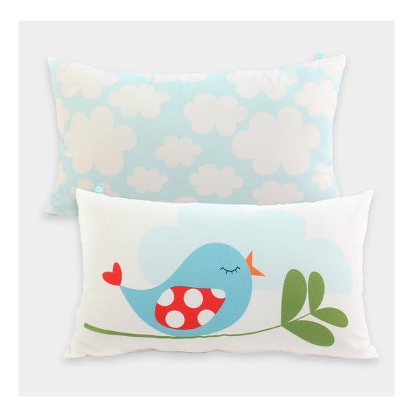 Dvostrana pamučna jastučnica Mr. Fox Little Birds 50 x 30 cm-image-1
