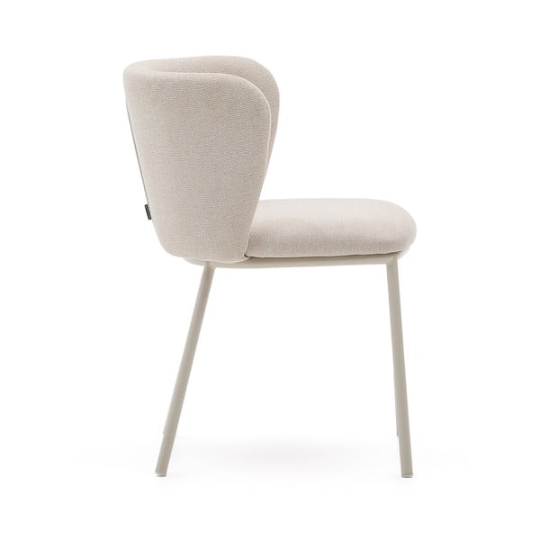 Bež podstavljena blagovaonska stolica Ciselia – Kave Home-image-4