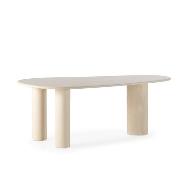 Blagovaonski stol u kamenom dekoru 100x201 cm Daila – MOME