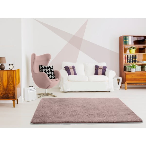 Ružičasti tepih Universal Alpaca Liso, 80 x 150 cm-image-1