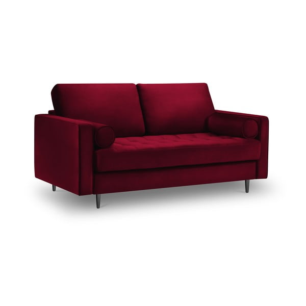 Crvena baršunasta sofa Milo Casa Santo, 174 cm-image-3