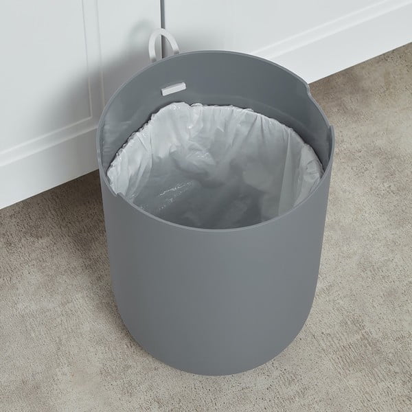 Svijetlo siva kanta za otpatke Addis Sensoric, 8 l-image-4