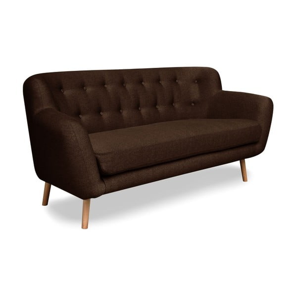 Smeđa sofa Cosmopolitan design London, 162 cm-image-2