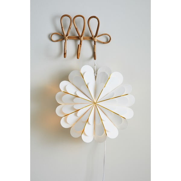 Bijeli svjetlosni ukras s božićnim motivom ø 45 cm Marigold – Markslöjd-image-1